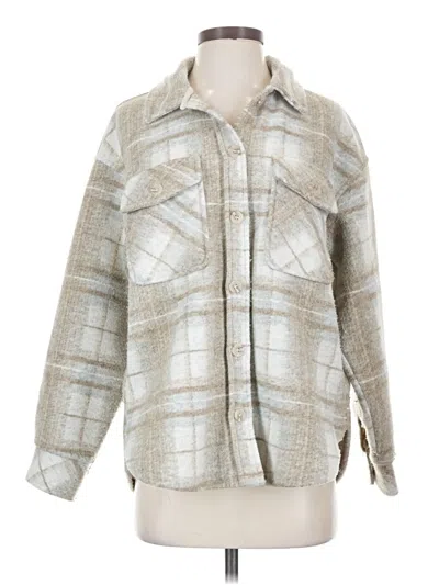 Pre-owned Thread & Supply Jacket In Gray