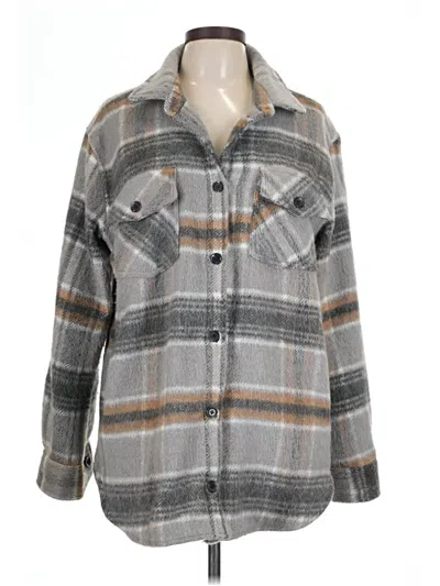 Pre-owned Thread & Supply Jacket In Gray