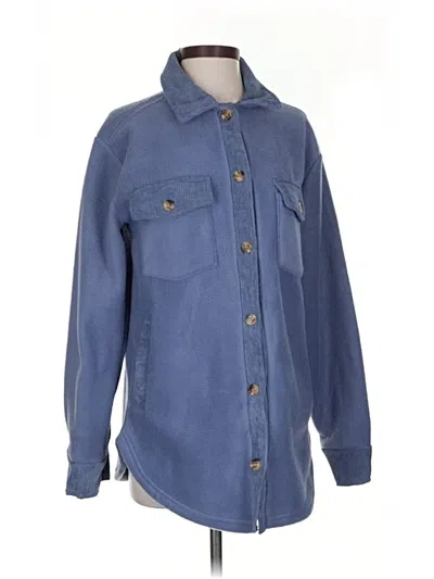 Pre-owned Thread & Supply Jacket In Purple