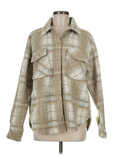 Pre-owned Thread & Supply Jacket In Tan