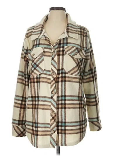 Pre-owned Thread & Supply Jacket In Tan