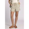 Thread & Supply Jane Stripe Drawstring Shorts