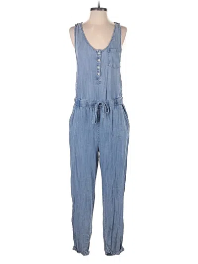 Pre-owned Thread & Supply Jumpsuit In Blue