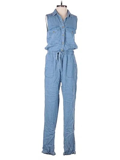 Pre-owned Thread & Supply Jumpsuit In Blue