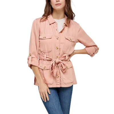 Thread & Supply Kennedy Jacket In Moroccan Clay In Purple