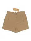 Thread & Supply Khaki Shorts In Brown