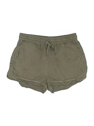 Pre-owned Thread & Supply Khaki Shorts In Green