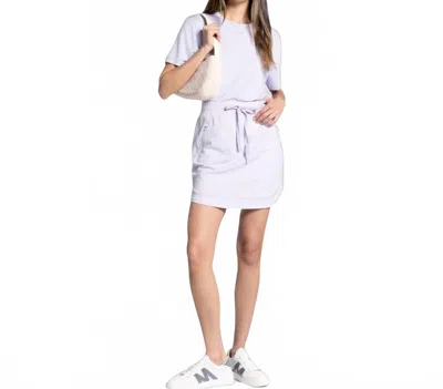 Thread & Supply Kim Crew Neck Tee In Lilac In Blue