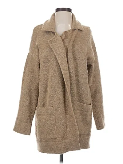 Pre-owned Thread & Supply Kimono In Tan