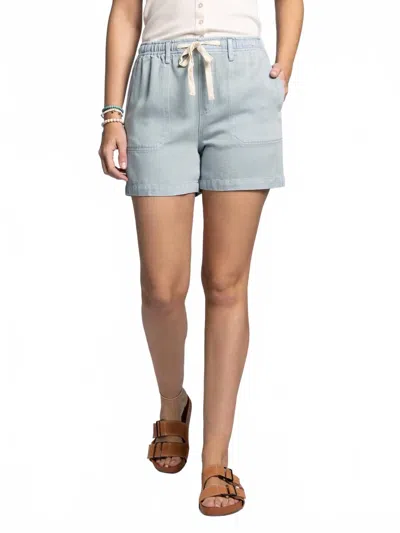 Thread & Supply Laverne Denim Shorts In Mia Wash In Blue