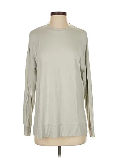 Pre-owned Thread & Supply Long Sleeve T-shirt In Gray