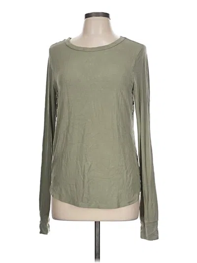 Pre-owned Thread & Supply Long Sleeve T-shirt In Green