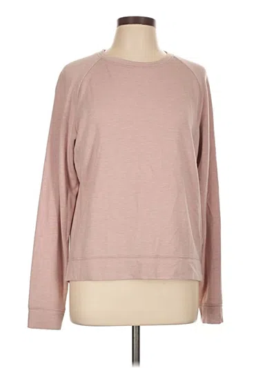 Pre-owned Thread & Supply Long Sleeve T-shirt In Pink