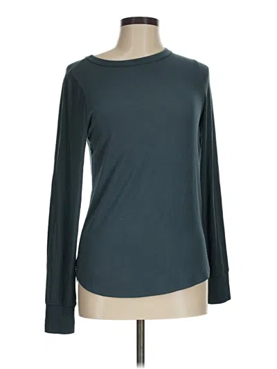 Pre-owned Thread & Supply Long Sleeve T-shirt In Teal