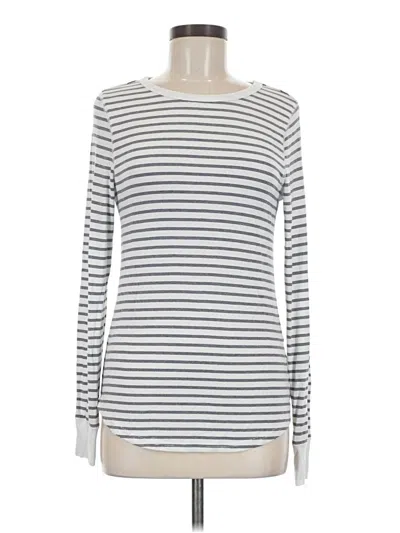 Pre-owned Thread & Supply Long Sleeve Turtleneck In Silver