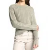 Thread & Supply Lucille Ribbed Sweater In Desert Sage In Green