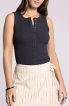 Thread & Supply Luella Rib Button-up Tank