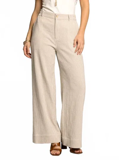 Thread & Supply Maia Pants In Ivory & Oak In Neutral