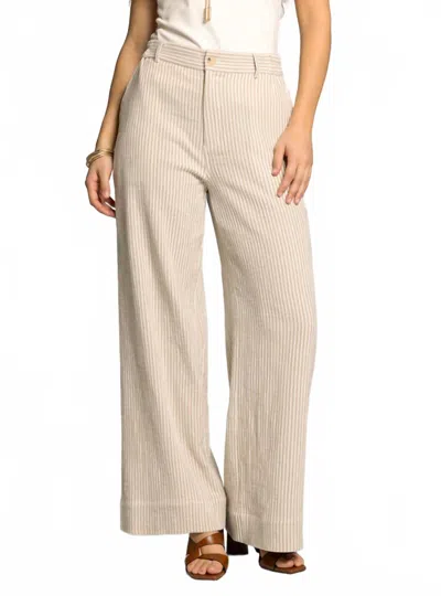 Thread & Supply Maia Pants In Ivory Oak In Multi