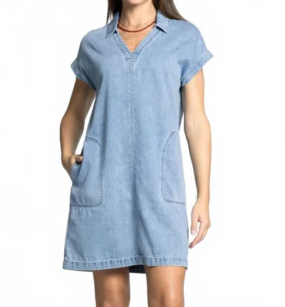 Thread & Supply Margaret Dress In Blue