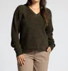 Thread & Supply Marigold Sweater In Heather Forest In Multi