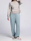 Thread & Supply Martina Top In Mushroom Stripe