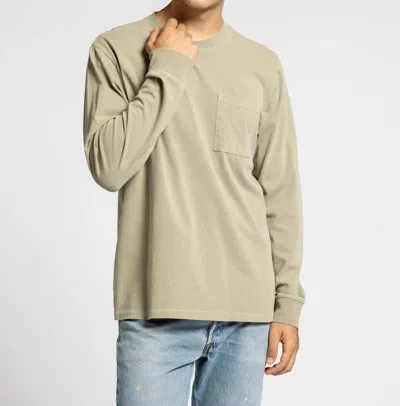 Thread & Supply Men's Ranger Long Sleeve Tee In Light Taupe In Multi
