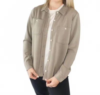 Thread & Supply Mildred Shirt In Taupe In Neutral