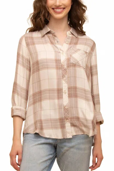 Thread & Supply Noelle Top In Taupe In Neutral