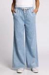 Thread & Supply Norman Denim Drawstring Pants In Blue