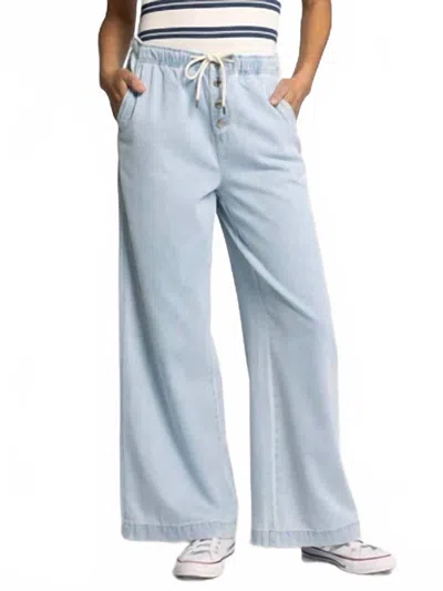 Thread & Supply Norman Pants In Light Wash In Blue