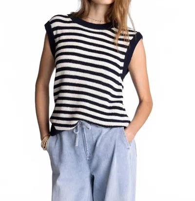 Thread & Supply Orta Tank Top In Navy In Black