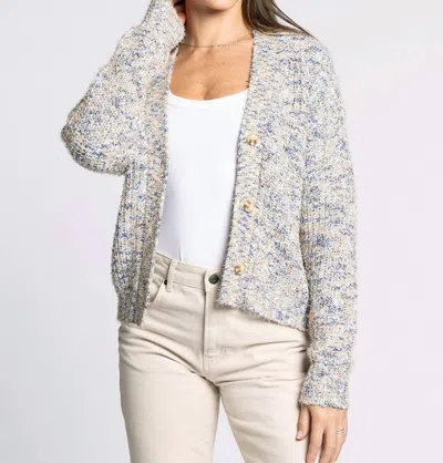 Thread & Supply Paloma Cardigan Sweater In Blue Multi