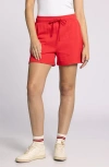 Thread & Supply Paulie Drawstring Shorts In Red