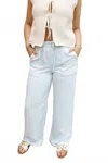 Thread & Supply Pearla Pants In Bailey Wash In Blue