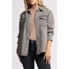 Thread & Supply Pippin Jacket In Black Discharge Stripe