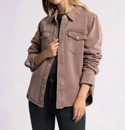 Thread & Supply Pippin Jacket In Clove In Brown