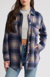 Thread & Supply Plaid Polar Fleece Shacket