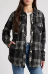 Thread & Supply Plaid Polar Fleece Shacket In Multi