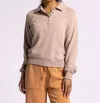 Thread & Supply Priscilla Pullover Top In Clove Heather In Multi