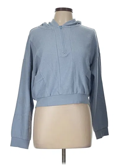 Pre-owned Thread & Supply Pullover Hoodie In Blue