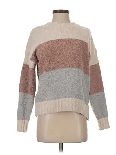 Pre-owned Thread & Supply Pullover Sweater In Brown