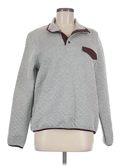 Pre-owned Thread & Supply Pullover Sweater In Gray