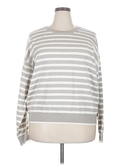 Pre-owned Thread & Supply Pullover Sweater In Gray