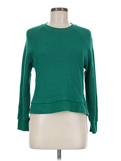 Pre-owned Thread & Supply Pullover Sweater In Green