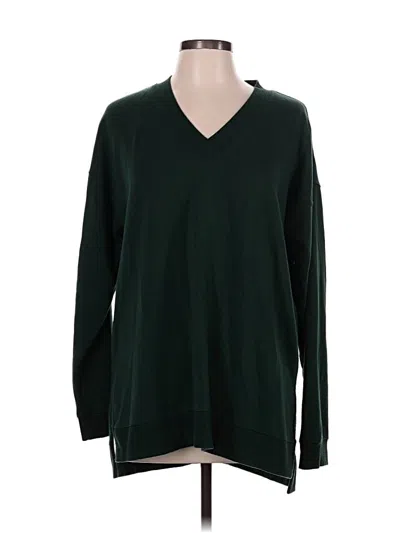 Pre-owned Thread & Supply Pullover Sweater In Green