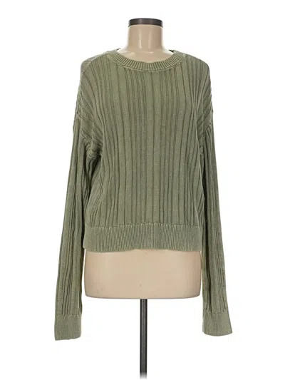 Pre-owned Thread & Supply Pullover Sweater In Green