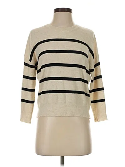 Pre-owned Thread & Supply Pullover Sweater In Ivory