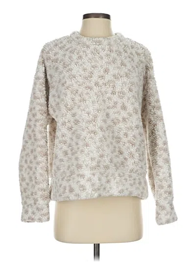 Pre-owned Thread & Supply Pullover Sweater In Ivory
