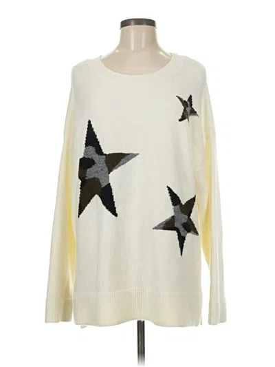 Pre-owned Thread & Supply Pullover Sweater In Ivory